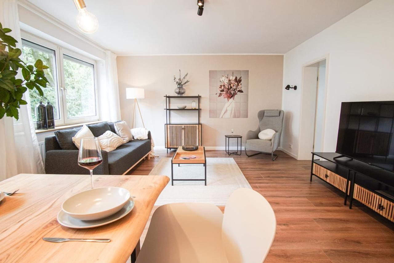 Homefy Bright And Cozy Holiday Apartment - Washer & Dryer - Free Parking Έσσεν Εξωτερικό φωτογραφία